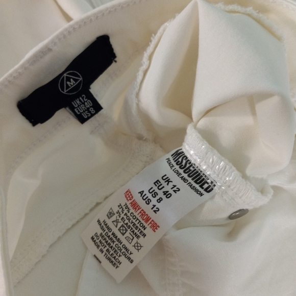 NWOT | Missguided Denim Mini Skirt | US 8 - Picture 6 of 6